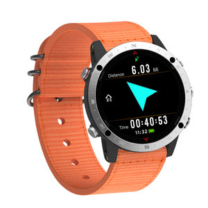 Montre connectée de sport et de pêche <span class=keywords><strong>Sunroad</strong></span> G5 PRO GPS, tracker d'activité, étanche IP68, en plastique écologique 5V et acier inoxydable, avec rappels intelligents - Product Image 2