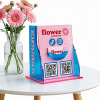 Signalétique en acrylique personnalisée et présentoirs de comptoir pour divers usages de marquage et de décoration