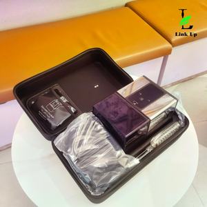 Narguilé électrique carré personnalisé lumière LED batterie écologique portable barre de voyage fumer Shisha Hookah sans charbon de bois Shisha - Product Image 6