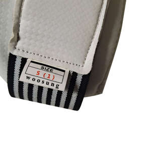 Para Woosung logotipo personalizado hombre <span class=keywords><strong>Taekwondo</strong></span> ingle Protector Samurai estilo entrenamiento guardia pedido mínimo 1 pieza - Product Image 5