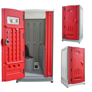 Toilettes portables bon marché en plastique, toilettes portables à louer, déplacement facile, toilettes portables d'extérieur, toilettes mobiles - Product Image 1