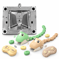 Moule d'injection plastique personnalisé pour figurine de serpent, jouet pour enfants, fabricant de moules, fournisseur d'usine
