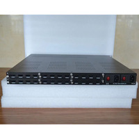 Encodeur modulateur pour hôtels H264 DVB-C QAM DVB-T ISDB-TB 16 RF Solution TV hôtelière Équipement de diffusion radio et télévision