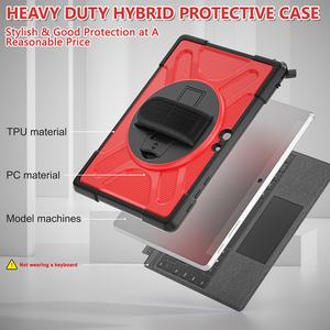 Funda Protectora Universal Resistente para Microsoft Surface Go 1 2 3, con Correa de Mano Giratoria, Soporte Plegable y TPU - Product Image 4