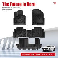 Karpet Mobil Grosir TPE 3D Anti Air Anti Debu Anti Bau untuk Chery Fulwin T8 2025