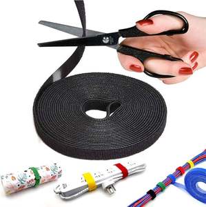 Rouleau de fixation auto-agrippante double face coloré, résistant à la chaleur, réutilisable, 12 mm x 5 m, vente en gros - Product Image 3