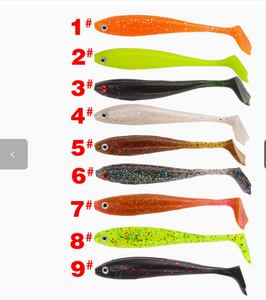 KEWOTE Nouvelle <span class=keywords><strong>vente</strong></span> directe d'usine OEM, appât souple en silicone de 80 mm pour la pêche en eau flottante dans les rivières et les lacs - Product Image 2