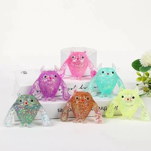 Juguete Antiestrés de Malta con Forma de Monstruo Brillante para Niños, de Compresión Lenta y Rebote Lento - Product Image 2