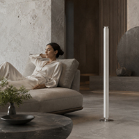 Nouvel Arrivage Diffuseur d'Huiles Essentielles de Luxe sur Pied Sans Fil en Métal Écologique avec Contrôle par Application et Éclairage LED – Machine à Parfum