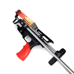 Pour la chasse en plein air et le tir, la fronde noire avec vue peut être utilisée avec divers élastiques - Product Image 3