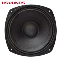 Haut-parleur de milieu de gamme 6,5 pouces pour voiture, haut-parleur audio de haute qualité et son excellent, transducteur audio professionnel pour enceinte Line Array