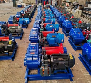 Treuil électrique à faible vitesse JM3T de 3 tonnes, à double tambour, avec câble en acier robuste et télécommande pour l'automobile, les mines et les quais - Product Image 5