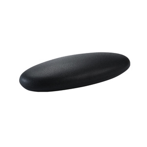 Coussinets pour pieds de chaise 225x95mm en polyuréthane noir, coussinets d'ameublement anti-choc - Product Image 4