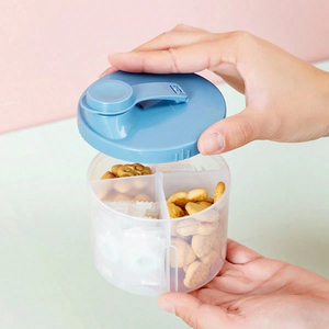 Distributeur de lait infantile, récipient de stockage de lait en poudre anti-fuite, conteneur léger <span class=keywords><strong>pour</strong></span> collations de céréales <span class=keywords><strong>pour</strong></span> tout-petits, aliments <span class=keywords><strong>pour</strong></span> bébés - Product Image 4