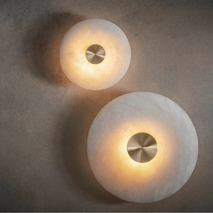 Lampada <span class=keywords><strong>da</strong></span> <span class=keywords><strong>Parete</strong></span> LED Decorativa di Lusso in Marmo Stile Nordico per Corridoio, Soggiorno e <span class=keywords><strong>Camera</strong></span> <span class=keywords><strong>da</strong></span> <span class=keywords><strong>Letto</strong></span> - Product Image 1