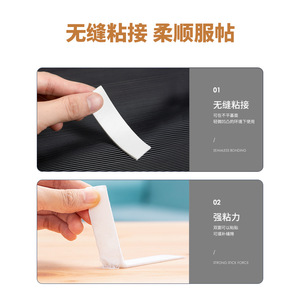 Deli 30410 Foam Tape 12mm 5m Double-sided Adhesive Tape For Office Use - Product Image 3