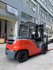รถยกมือสอง TCM KOMATSU 3/5/7/8 ตัน อุปกรณ์ก่อสร้างหนัก เครื่องจักรกล เครื่องยนต์เดิม ปั๊มมอเตอร์ ประสิทธิภาพสูง ยอดเยี่ยม - Product Image 4