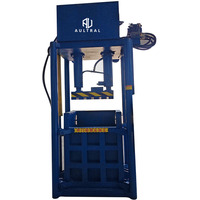 Presse à balles hydraulique verticale pour textiles, haute efficacité, automatique, durable, peu encombrante, pour le compactage du papier usagé