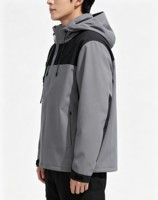 Veste d'hiver à capuche en polaire doublée, imperméable, coupe-vent, pour homme et femme, idéale pour la randonnée et le camping en plein air