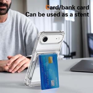 Nouveau emplacement pour carte <span class=keywords><strong>à</strong></span> <span class=keywords><strong>clapet</strong></span> adapté aux étuis de téléphone minimalistes de la série Iphone 17/Air/Pro/Pro Max matériau anti-chute conception personnalisée - Product Image 6