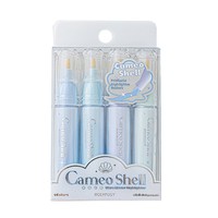 RosyPosy Marqueur Nacré Transparent Scintillant Effet Sirène, Mignon et Féminin, pour Journal Créatif, Coloriage et Papeterie Fluorescente