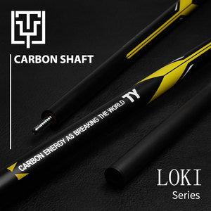 Nueva llegada TY Billiards Cue con Loki Carbon Fiber Technology Shaft 11mm/12,5mm Junta central para Pool Taco De Bilal - Product Image 2