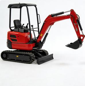 Escavatore Compatto Rosso Durevole con Rotazione a 360° °   Rotazione per Uso Industriale in Escavatori Compatti - Product Image 5