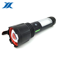 Lampe torche tactique LED rechargeable 1000 lumens, étanche, USB, mini lampes de poche EDC, adaptées pour l'extérieur et les situations d'urgence
