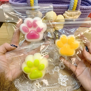 Fruit Cat Paw Squishy <b>Toy</b> Stress Relief Sensory Fidget for Girls Boys Office <b>Desk</b> Use - Product Image 3