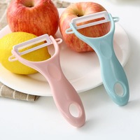 1 stks Keramische Dunschiller Fruit Creatieve Groente Huidschil Praktische Multifunctionele Kinderen Aardappel Draagbare Thuis Keuken Gereedschap