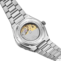 Montre mécanique haut de gamme offrant une personnalisation de logo personnalisée pour une montre de style unique pour hommes