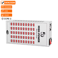 Station de charge USB de bureau Justlink 30/40/50 ports en alliage de fer 200W multi-USB pour iPhone et smartphones 110V ou 220V