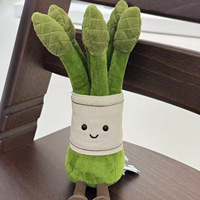 Peluche Premium JC UK Jellycs 2026 Printemps, Thème Plantes, Ultra Douce, 23cm, Unisexe, avec Base Lestée, pour Collection et Décoration