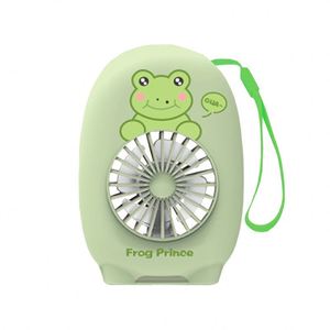 Portable USB Charging Mini Handheld Air Cooling Plastic <b>Three</b>-Speed Foldable Household Box Custom Logo Electric Fan - Product Image 1