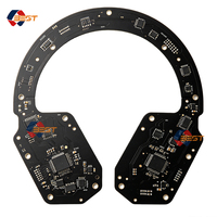 Servicio de Fabricación de Circuitos Impresos OEM PCBA SMT, Prototipado, Impresión y Ensamblaje de PCB Personalizado para Auriculares Over-Ear