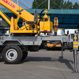 Grúa Hidráulica Telescópica Montada en <span class=keywords><strong>Triciclo</strong></span> Mini de 3 y 5 Toneladas, Fabricada en China - Product Image 4