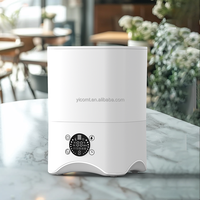 Amazon Offre Spéciale Télécommande Intelligente 4L Tuya Grande Brume Brouillard LCD Désinfection Humidificateur Chauffant Pour Alimentation Externe