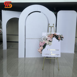 SMOOTH Customized Square Acrylic <b>Wedding</b> <b>Welcome</b> <b>Sign</b> Blue and White Floral Design for Event - Product Image 3