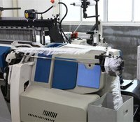 Tissu en denim, métier à tisser à la navette, haute vitesse, intelligent, utilisé pour le traitement du tricot, divers tissus en denim