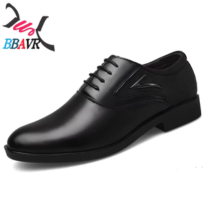 Nuevos Zapatos Casuales de Primavera para Hombre, Talla Grande, Transpirables, con Amortiguación de Impactos, de PU, Combinables con Todo, Formales para Negocios, Sin Cordones, para Boda - Product Image 5