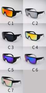 Lunettes de sécurité personnalisées de haute qualité en gros Z87 avec des verres en PC résistants aux chocs, lunettes de soleil de sport de plein air pour unisexe - Product Image 4