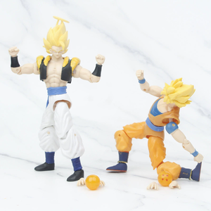 Figuras de Acción Móviles de Sun <span class=keywords><strong>Wukong</strong></span>, Gogeta y Vegeta, Muñecos, Juguetes de Colección, Figuras de Exhibición al por Mayor - Product Image 2