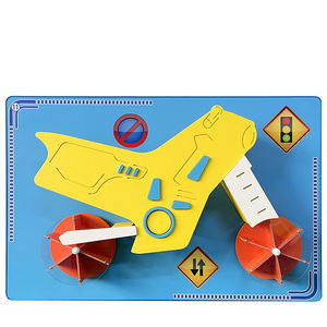 屋内用サンドピットプレイセンター機器子供用プラスチック製の砂プールおもちゃウォールボード活動遊具 - Product Image 6