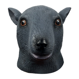 Masque facial réaliste en latex de rat, accessoire de costume animal pour Halloween, soirées maison hantée et événements fantaisie - Product Image 5