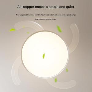 42inch có thể thu vào đèn trần điều khiển từ xa DC động cơ hiện đại đèn chùm quạt trần cho phòng ngủ phòng khách ventilador LED - Product Image 3