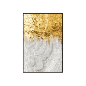 Hiện đại tối giản trừu tượng vàng in trang trí tường thủy tinh nghệ thuật trang trí treo bức Tranh phong cảnh pha lê sứ vải tường - Product Image 5