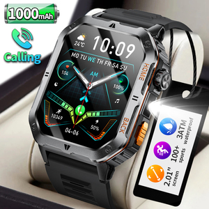LIGE BWMT62 GPS a lunga durata della batteria chiamata chiamata torcia elettrica Fitness Tracker Smart Watch uomo Ai assistente vocale Android IOS - Product Image 1