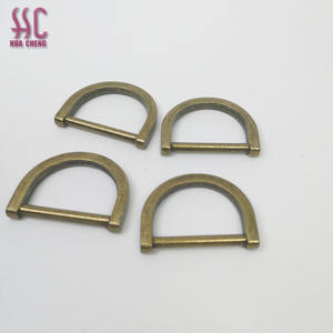 Antic ทองเหลือง32มิลลิเมตรหล่อโลหะ <span class=keywords><strong>D</strong></span> แหวนสำหรับกระเป๋า - Product Image 2