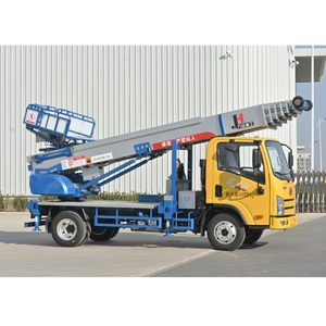 JIUHE <span class=keywords><strong>Camión</strong></span> Elevador de Escalera Aérea de 32m, <span class=keywords><strong>Plataforma</strong></span> Estable y Fiable para Transporte de Materiales - Product Image 5