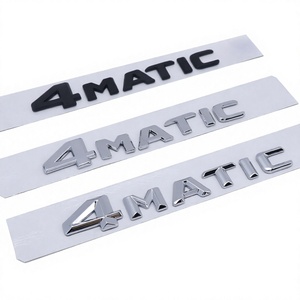 Emblema 3D ABS para Coche, Adhesivo de Lujo para Maletero, Calcomanía Cromada Negra con Logotipo para Mercedes W246 W204 W213 GLB - Product Image 4